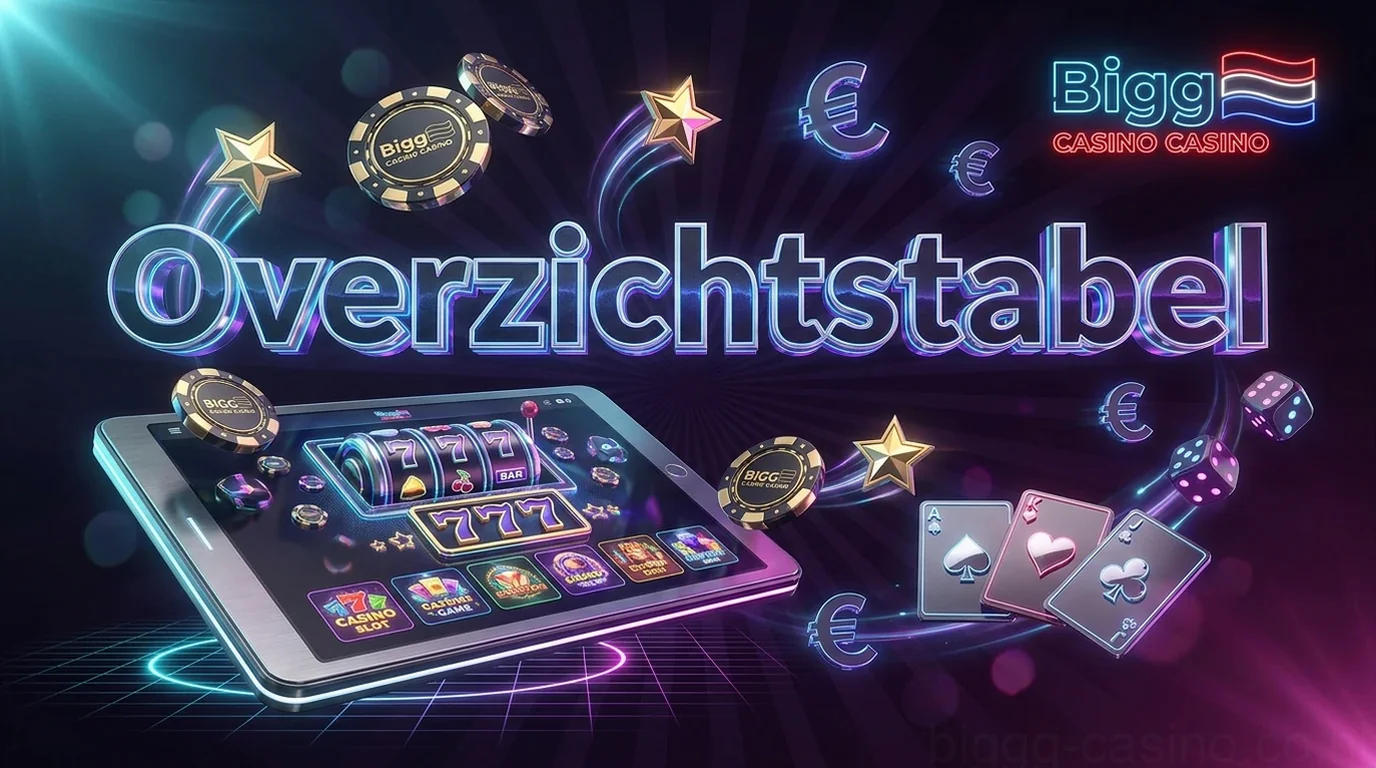 Overzichtstabel
